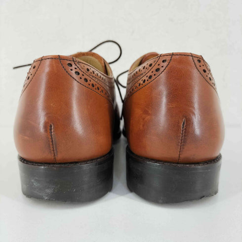 Lloyd Footwear  2827/ER02 Brown Burnish セミブローグ メダリオン ストレートチップ ドレスシューズ メンズ  UK:7 E